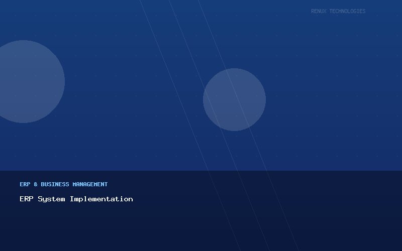 ERP System Implementation