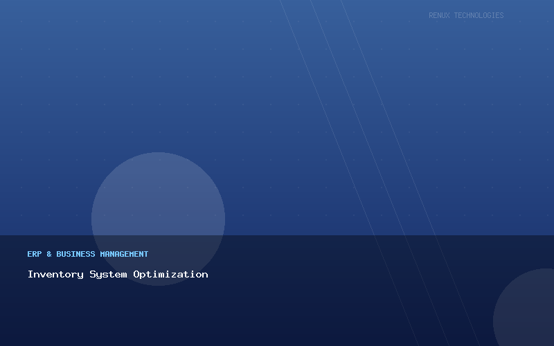 Inventory System Optimization