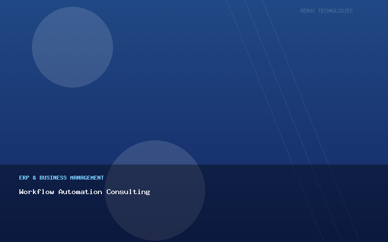Workflow Automation Consulting