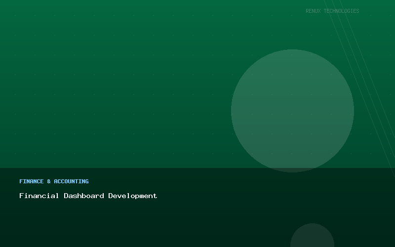 Financial Dashboard Development