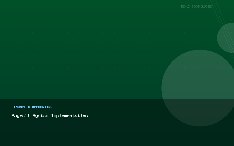 Payroll System Implementation