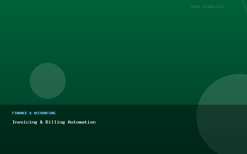 Invoicing & Billing Automation