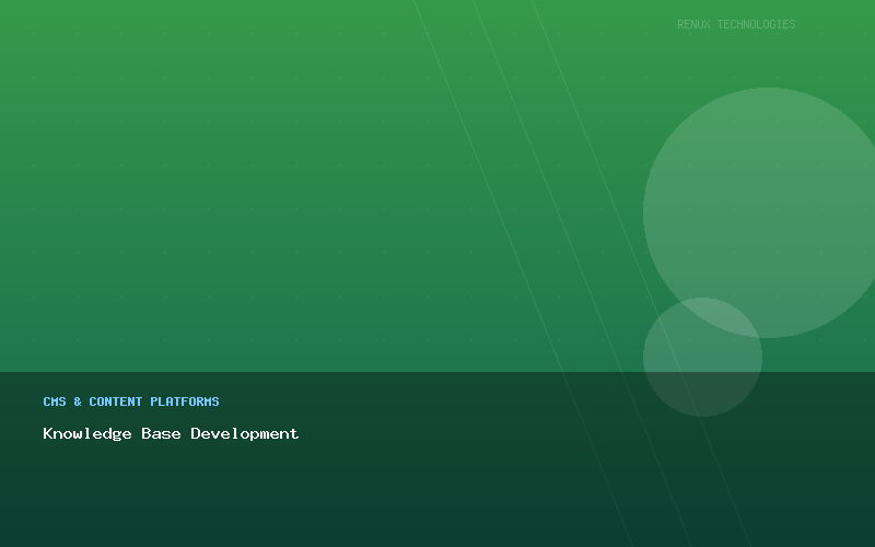 Knowledge Base Development
