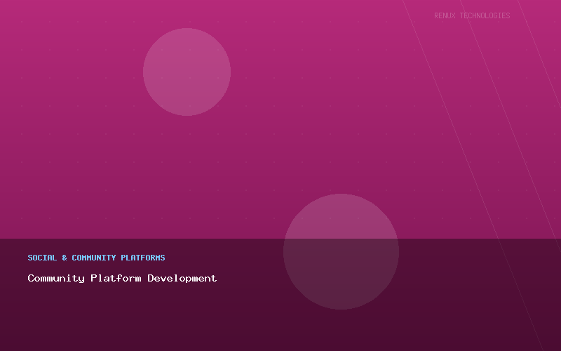 Community Platform Development