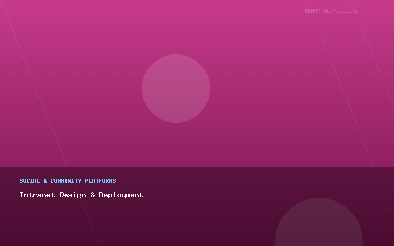 Intranet Design & Deployment