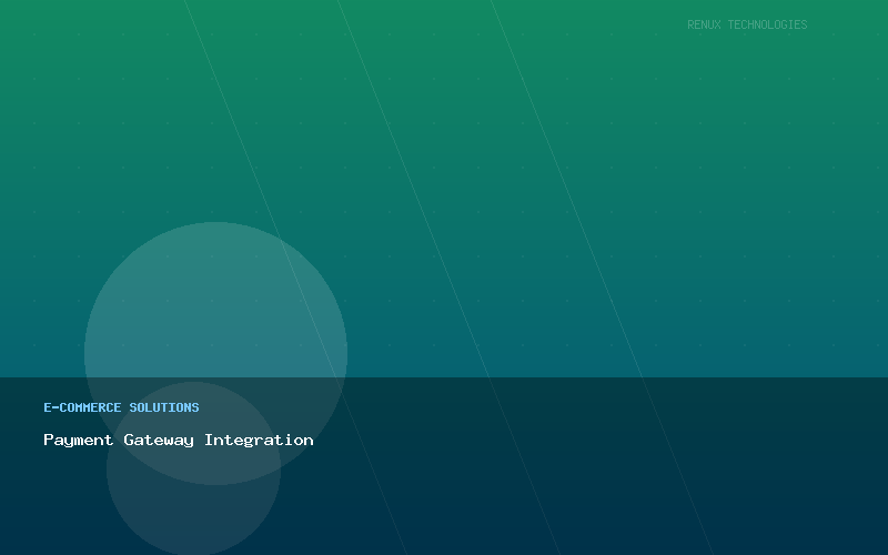 Payment Gateway Integration