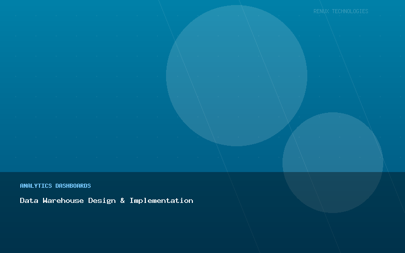 Data Warehouse Design & Implementation