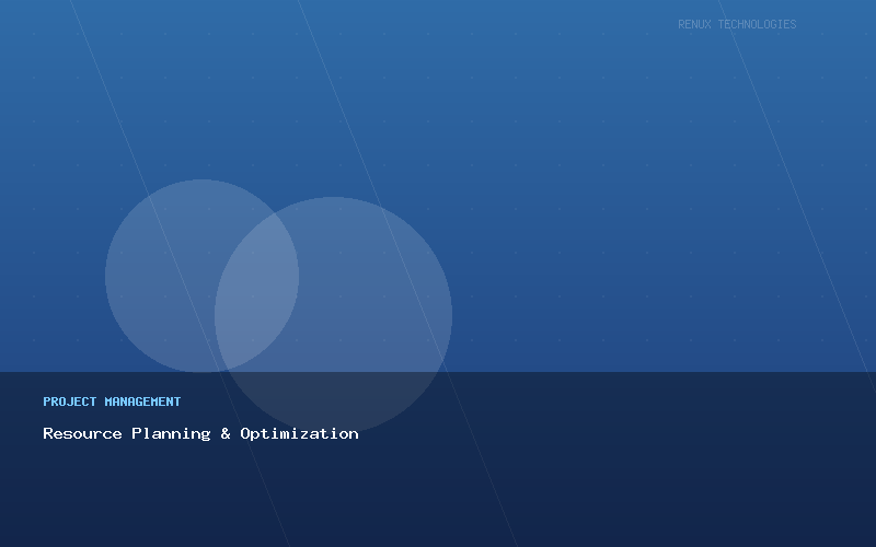 Resource Planning & Optimization