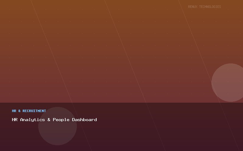 HR Analytics & People Dashboard