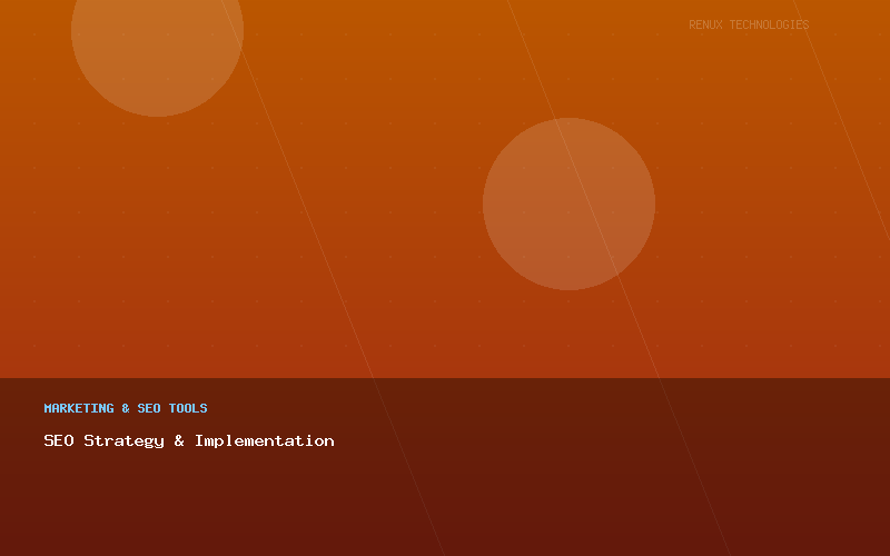 SEO Strategy & Implementation