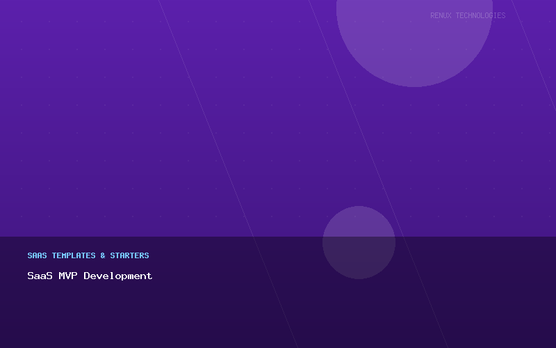 SaaS MVP Development