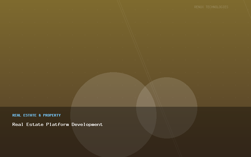 Real Estate Platform Development