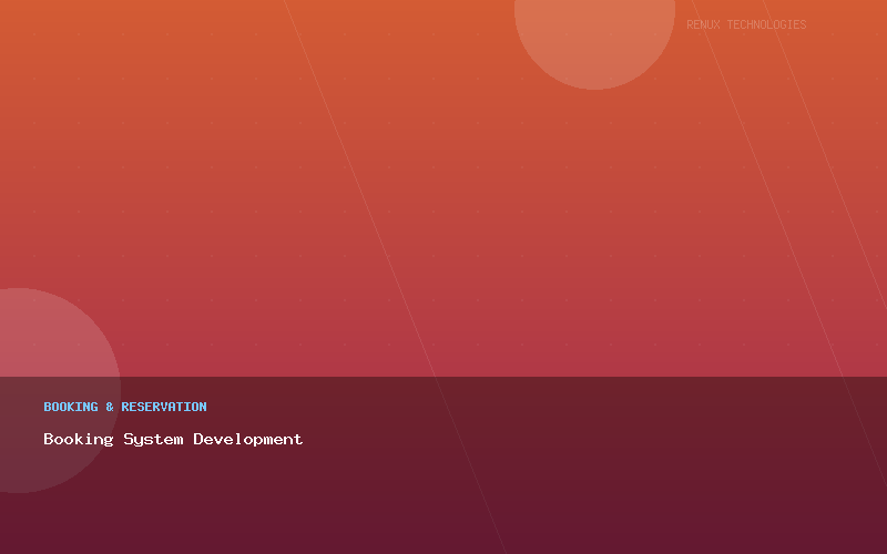 Booking System Development