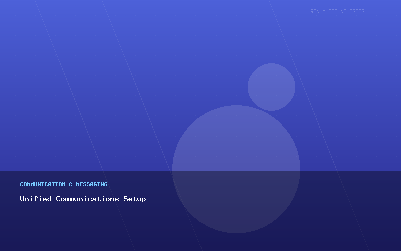 Unified Communications Setup