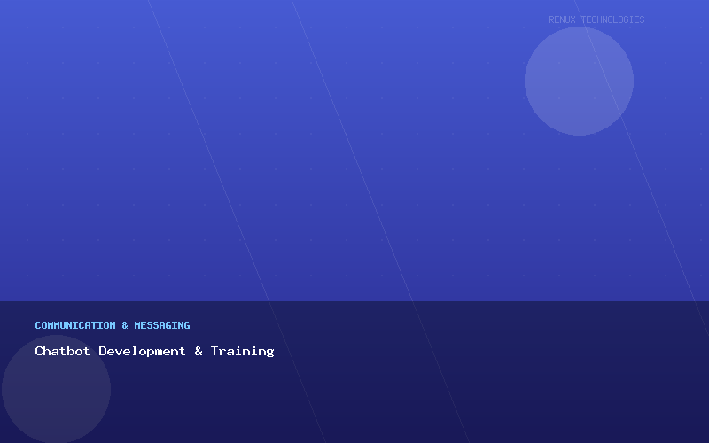 Chatbot Development & Training