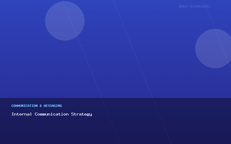 Internal Communication Strategy