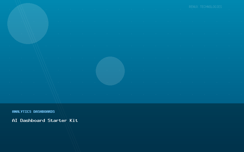 AI Dashboard Starter Kit