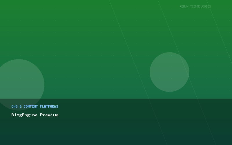 BlogEngine Premium