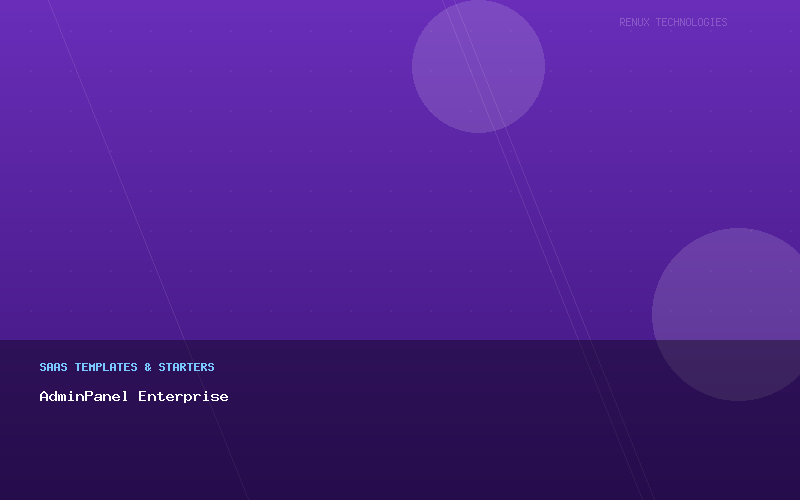 AdminPanel Enterprise
