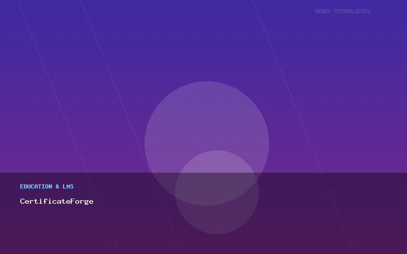 CertificateForge