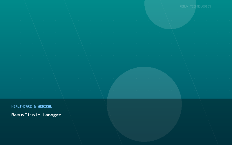RenuxClinic Manager