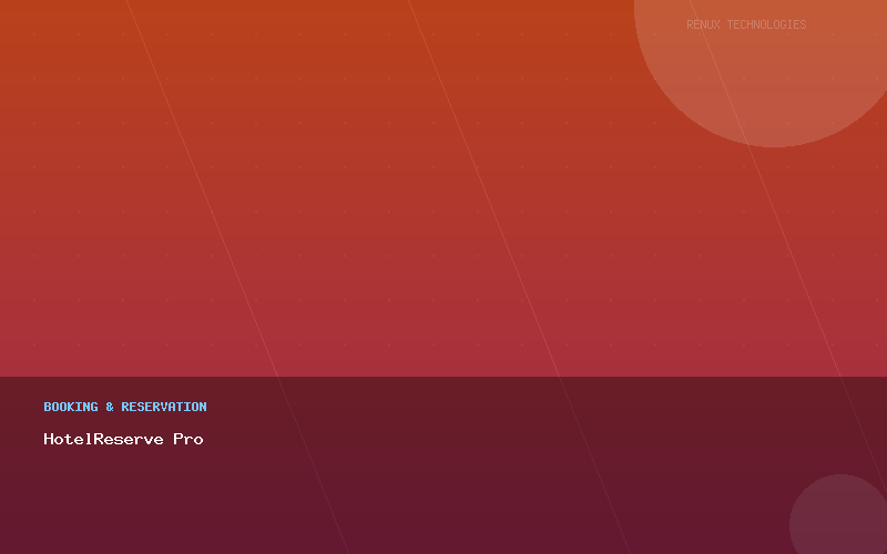 HotelReserve Pro