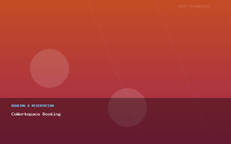 CoWorkspace Booking