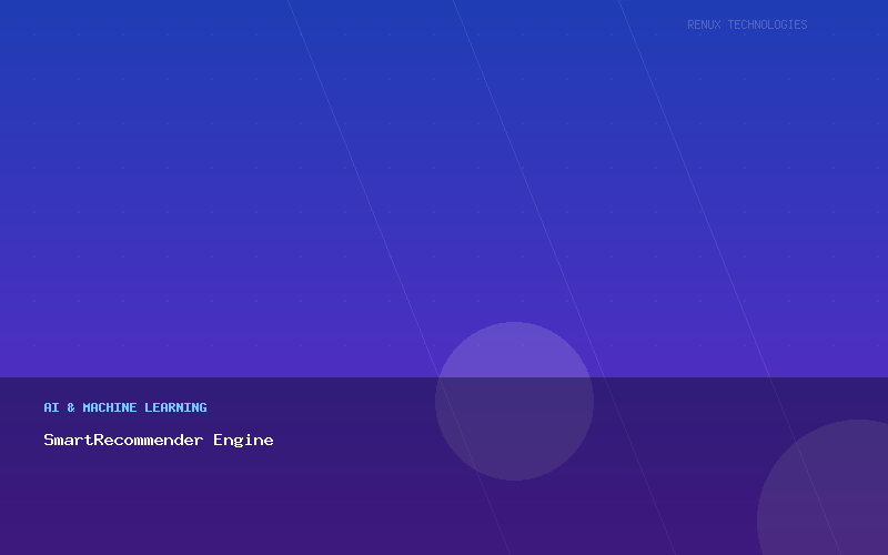 SmartRecommender Engine