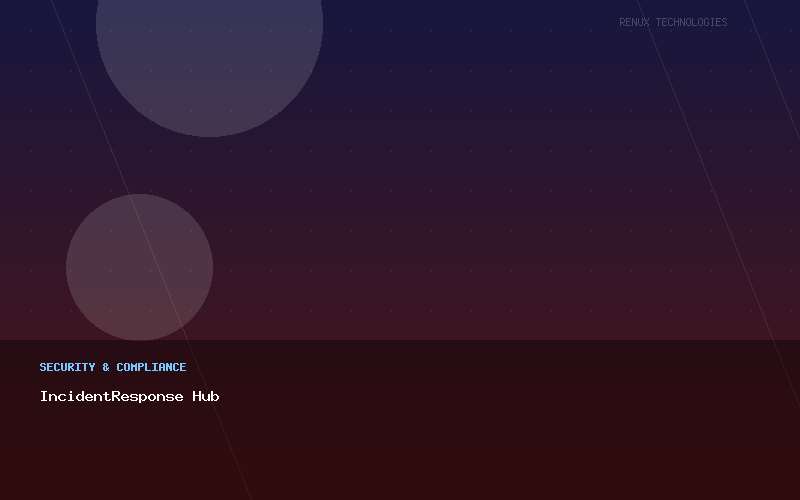 IncidentResponse Hub